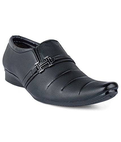 Aadi Mens Black Synthetic Semi-Formal Shoes -8 (B075LC68DH) Amazon Price History, Amazon Price Tracker