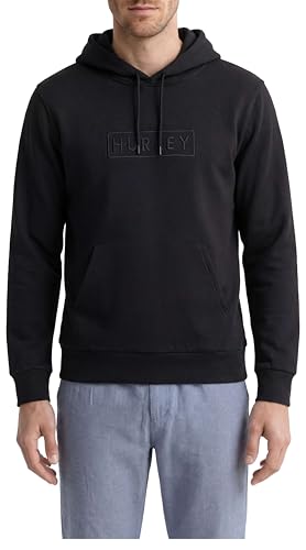 Hurley Pull à Capuche Homme en polaire de coton doux casual