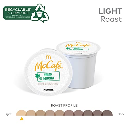 Image of McCafe Irish Mocha, Keurig Single Serve K-Cup Pods, Flavored Coffee, 72 Count (6 Packs of 12)