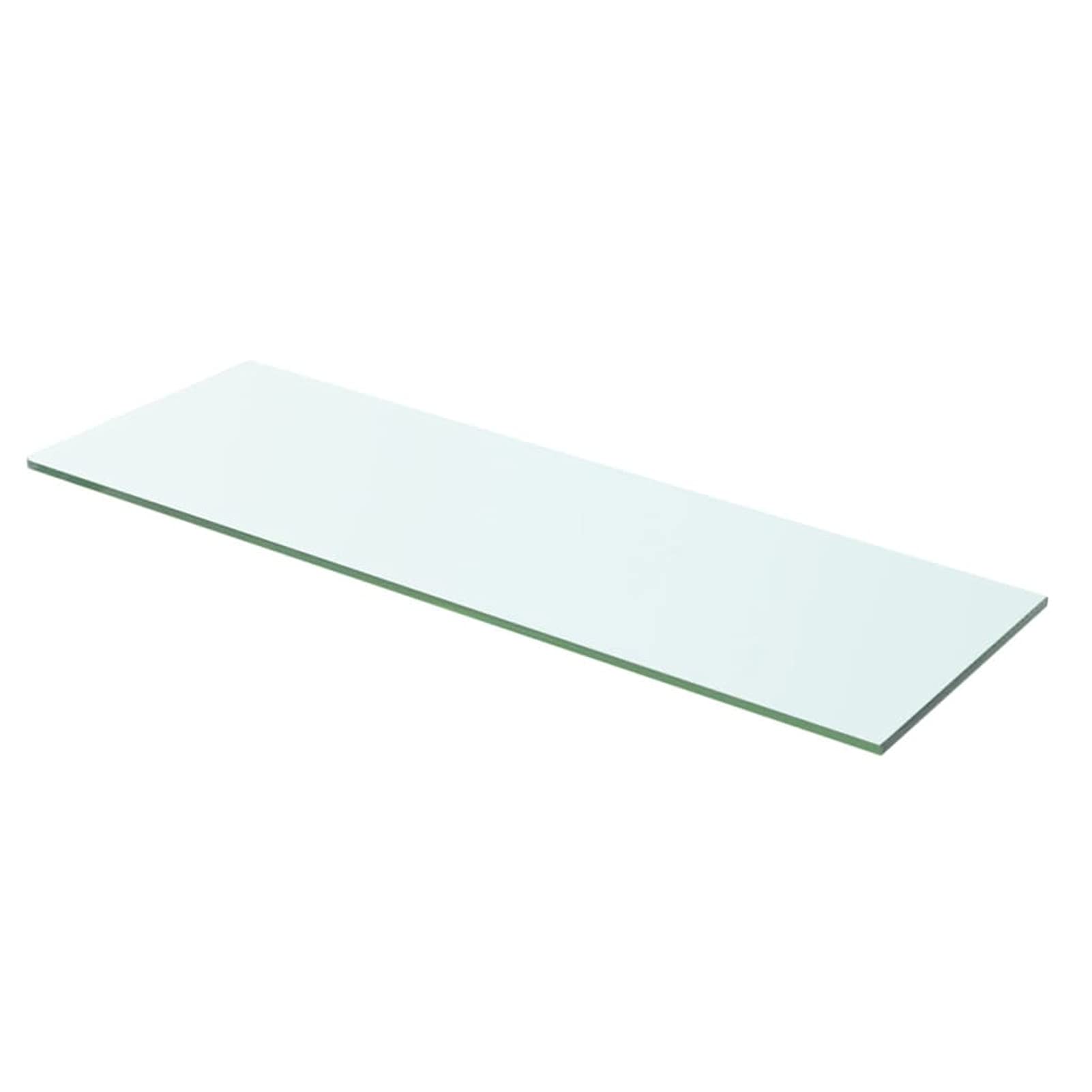 Kavolet 2 estantes de Cristal de 60 x 15 cm, Estante de Cristal, Estante Transparente, Estante de Cristal para baño, Estante de Pared, Estante de baño, 8 mm de Grosor