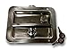 Gordon Glass Co. Stainless Steel 3 Point Folding T-Handle | Contractor Cap Folding T-Handle, Chrome | Bauer 711