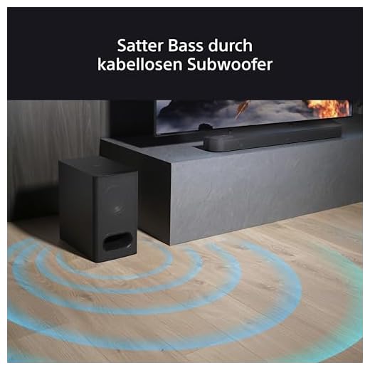 Sony BRAVIA Theatre Bar 6 mit Subwoofer