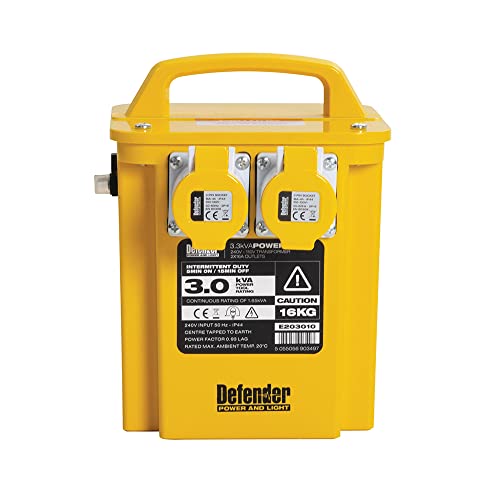 Defender E203010 3kVA Portable Transformer 110V 3000W