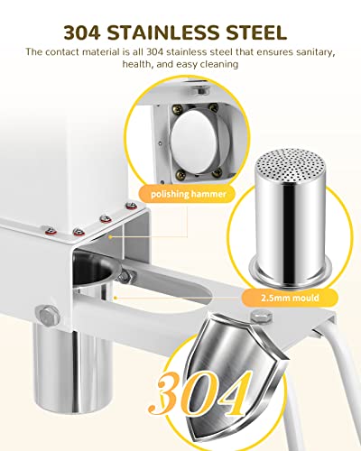 Moonshan Electric Family Noodle Maker Steel Pasta And Noodle Maker 17S Fast Making Automatic Paste Machine #TOP3