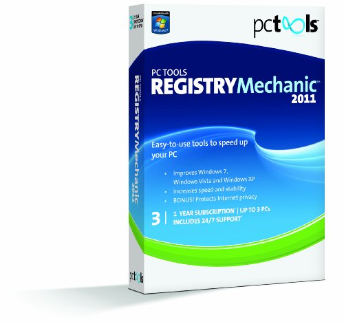 Pc Tools Registry Mechanic 2011 - 1 User/3 Pc [Old Version]