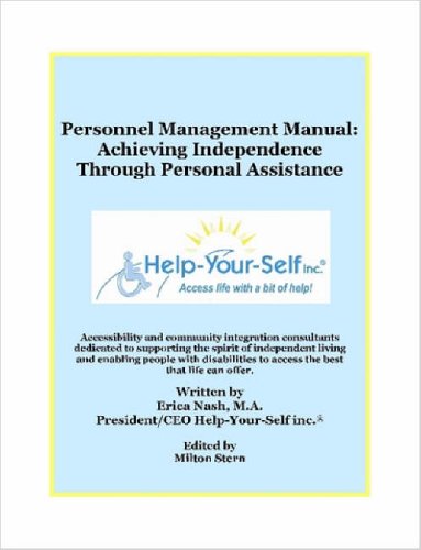 Personnel Management Manual: Achieving Independence Through Personal Assistance