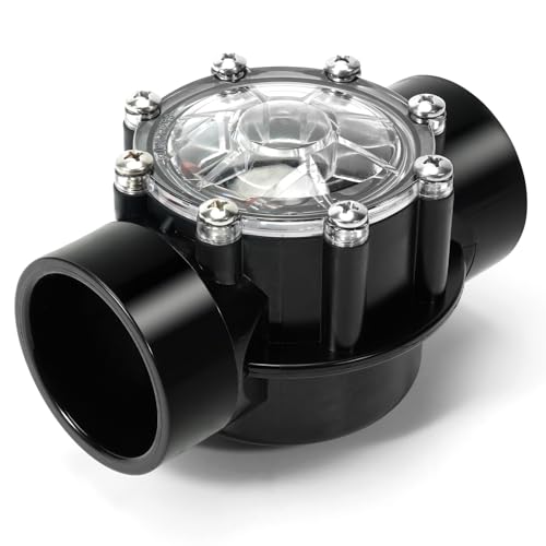 Aumzong 7305 Check Valve Replacement for Jandy 2 Inch to 2-1/2-Inch Check Valve pvc 180-Degree Compatible with Pool and Spa