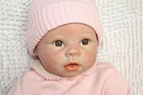 Fachel Reborn doll muñeca realista de silicona muñeca bebe dollsvinyl bebés recién nacidos 22inch 55cm como en la vida real...
