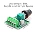 RioRand Premium PWM DC Motor Speed Controller 1803BK | 1.8V-15V (Recommended ≤12V) 2A with On/Off Switch for DIY Electronics