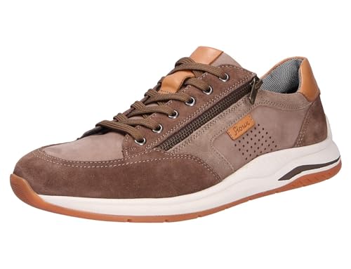 Mocasines Sioux de piel premium con suela flexible para un caminar cómodo
