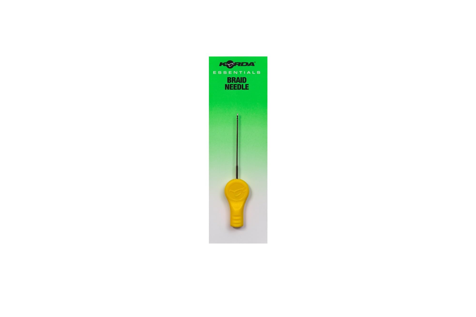 Korda Essentials Braid Needle, Carp Fishing Rig Tool, Yellow Handle