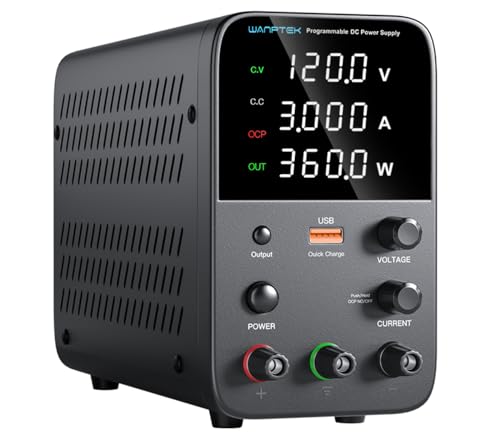 Image of WANPTEK-CHAALAKAM SMPS Variable DC Power Supply 0-120V & 0-03A (360W) WPS1203H - 03 Window 04 Digit Display
