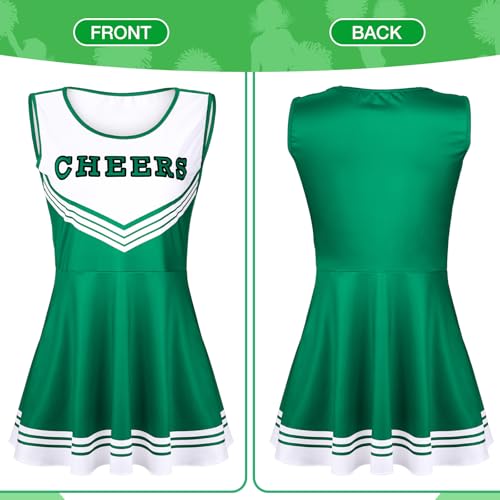 Satinior SATINIOR-COSTUME-LE24 4 Pcs Cheerleader Costumes thumb #2