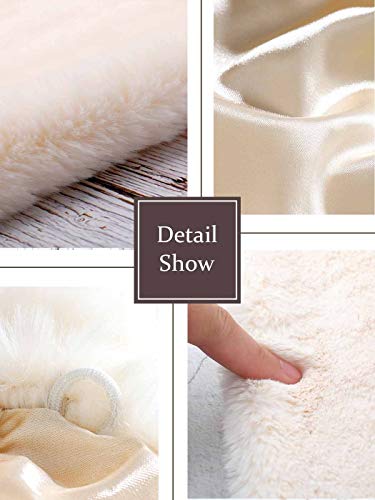 EVILD Bridal Faux Fur Wraps and Shawls Wedding Stole Scarf with Brooch Bride Shrug Coat for Brides and Bridesmaid4