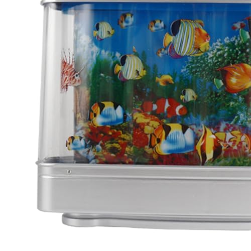 Image of Secret Desire Fake Aquarium Decorative Lamp Room Decoration for Office Living Room Bedroom