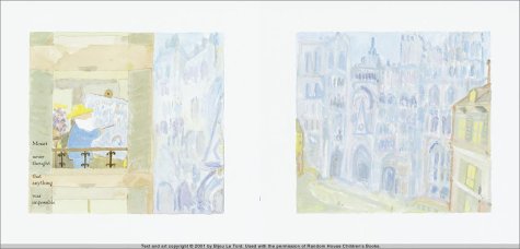 A Blue Butterfly: A Story About Claude Monet