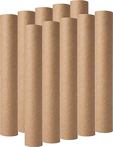 IMPRINT Mailing Tubes 10 inch Length and 2 inch Diameter for Shipping and Storing Product Like Calendars Prints Sheets Paintings and Also for Various Craft Purposes, Pack of 10 (B09F9YR1WG) Amazon Price History, Amazon Price Tracker