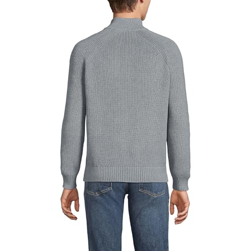 Lands' End Men's Drifter Quarter Zip Sweater2