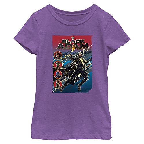 T-shirt Black Lightning DC Comics pour fille en coton à manches courtes