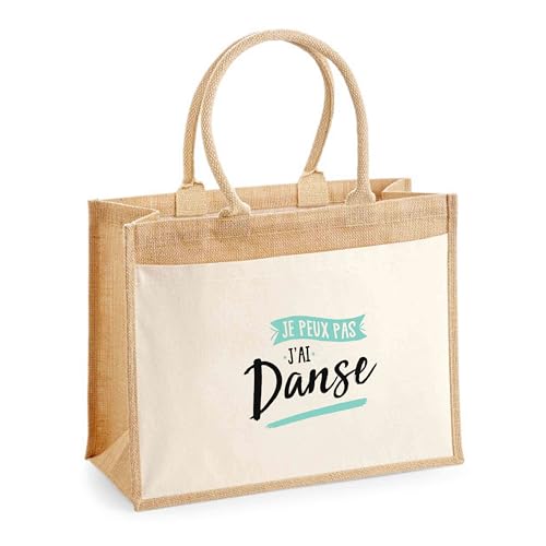 Tee shirt je peux pas j'ai danse à porter au bureau ou en famille
