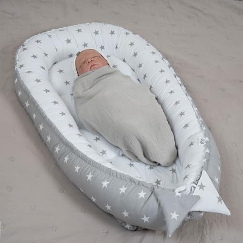 Nid bébé 2 faces en coton éponge cocon douillet PaLulli