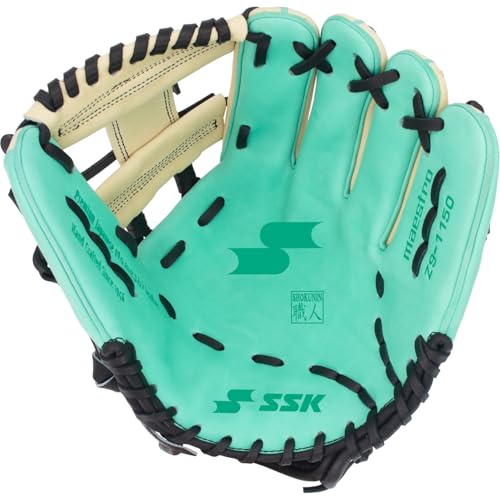 Image of SSK Z9 Maestro Infield Baseball Glove - 11.25 inch - 11.5 inch - 11.75 inch - 12 inch - Right & Left Hand Throw
