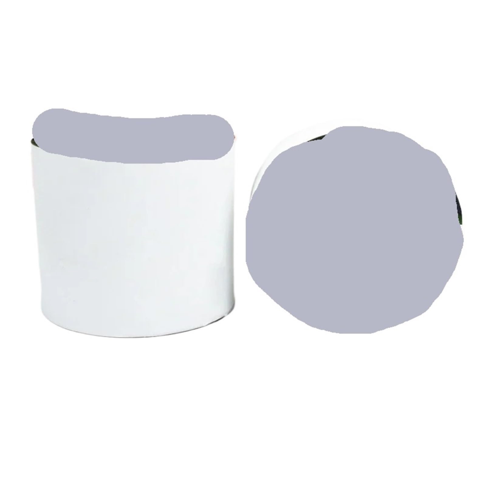 Nastro for Riparazione Tende in Tela | Bianco 2/3 Pz 5 cm x 5 mt: Tendalino Camper Rimorchio Telone Riparazione Barca(2pcs 5cm X 5m)