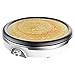 Cecotec Crepiera Elettrica Crepe Maker Fun Crepestone XL INOX 1350 W, piastra rivestita antiaderente e rimovibile, termostato regolabile, rullo e spatola inclusi, 38 cm immagine