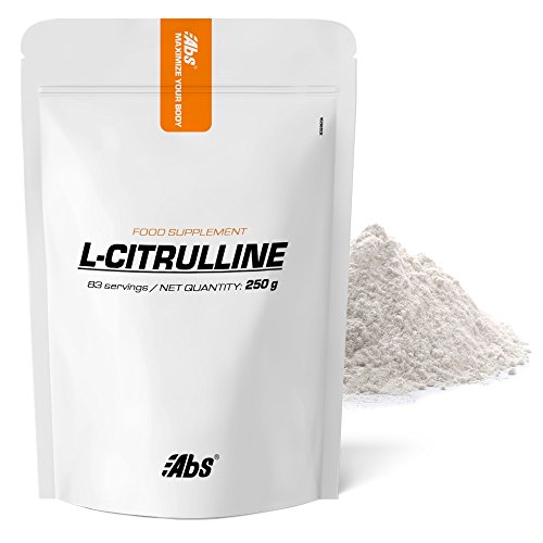 L-CITRULINA EN POLVO * 83 raciones / 250 g * Vasodilatador, recuperación después del ejercicio físico, rendimiento * Garantía de satisfacción o reembolso * Fabricado en Francia