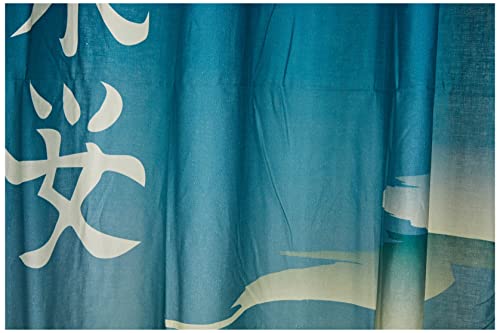 TSUKI OSOKU - Tenda confezionata con Occhielli