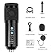 immagine 6Microfono a Condensatore, Microfono a USB Kit 192kHZ/24bit Microfono di Registrazione con Treppiedi Regolabile & Filtro Anti-Vento Supporto per Streaming, Registrazione, Podcasting, YouTube (Nero)