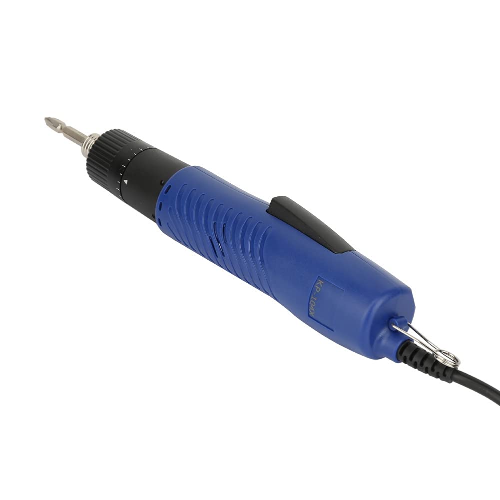 Cacciavite Elettrico Regolabile, Avvitatori Elettrici Cacciaviti Coppia 1/4" Gambo Dritto Portatile Kit di Riparazione Avvitato Elettrico Semiautomatico 900 Giri/min Vite Adatta per(Spina UE 220V)