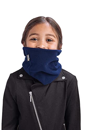 Image of Lupa Kids Handmade Double-Layer Fleece Neck Warmer - Kids Neck Warmer for Boys & Girls - Fleece Neck Gaiter for Winter