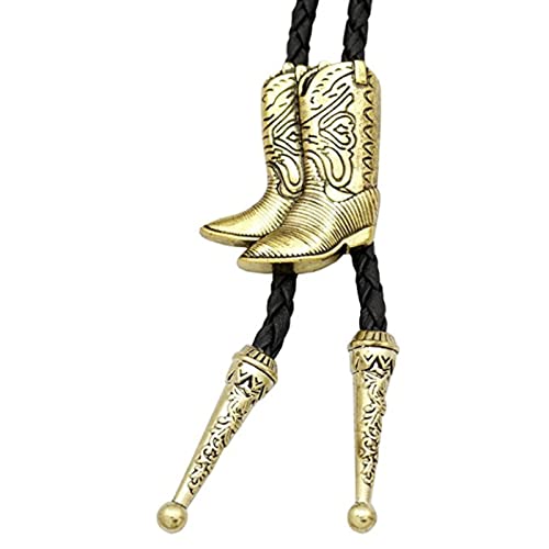 Collier corde chemise vintage et cravate bolo pour vos soirées country ou danse rodeo