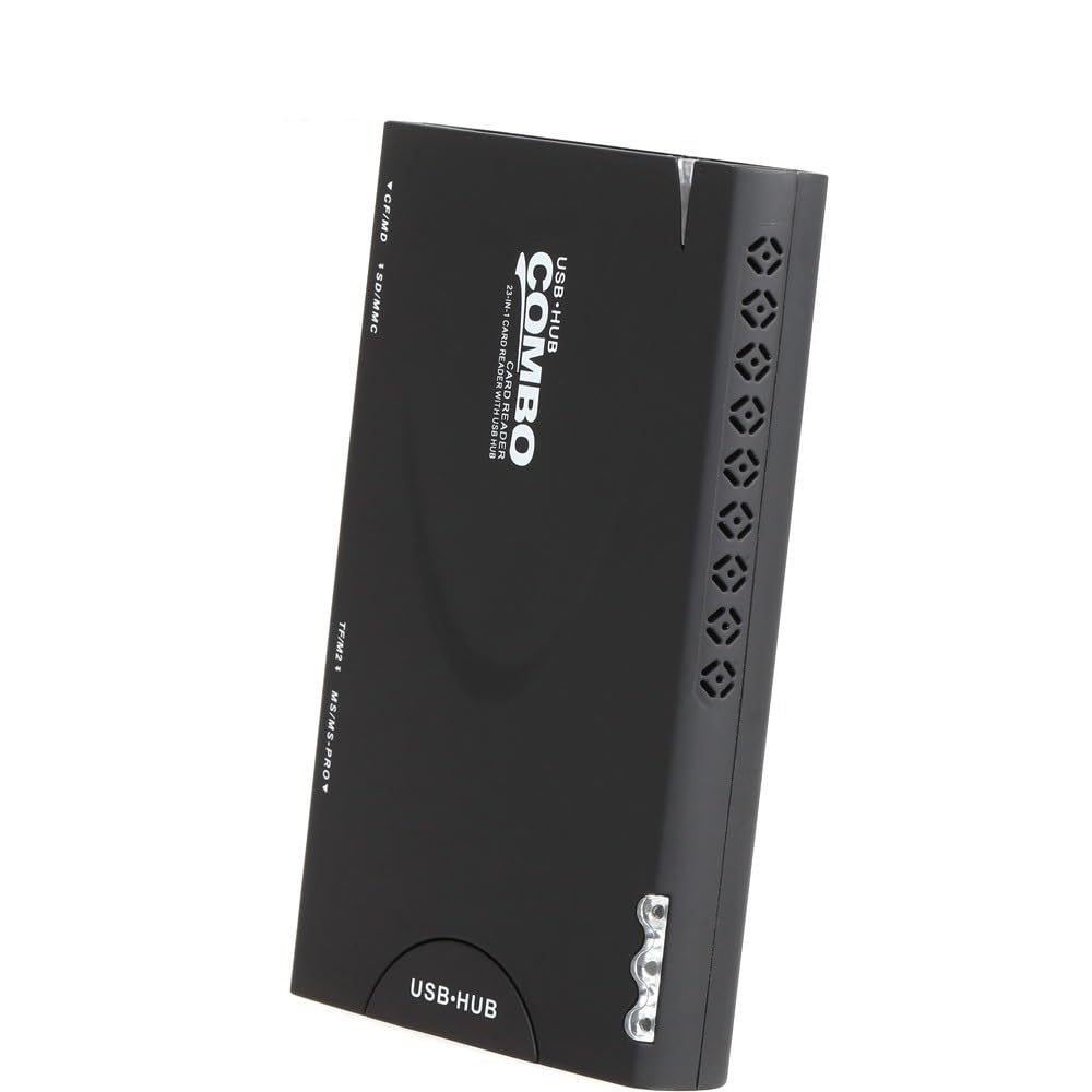 Portable USB Memory Card Reader Adapter - High-Speed External Card Converter for Phones and Devices, ABS Black-picture-29