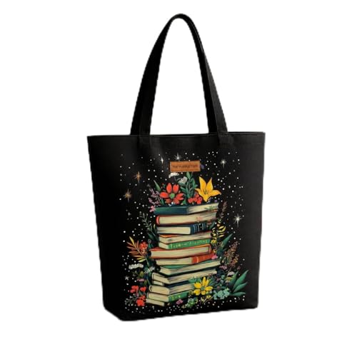 Image of The Purple Tree Eco-Friendly Canvas Tote Bag, Sustainable, Reusable Shopping, Beach, Travel or Everyday Tote, Wide Tote Bag