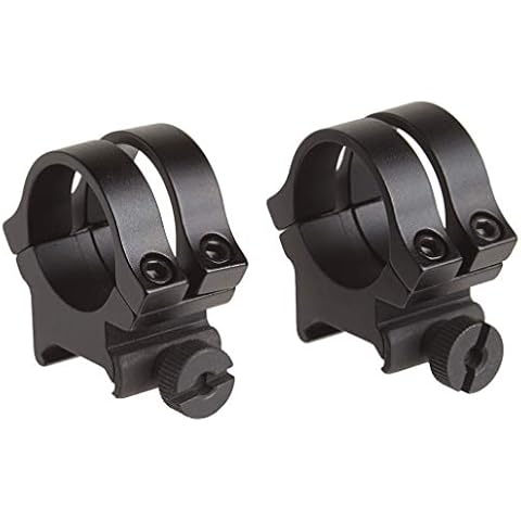 WEAVER 49047 Quad-Lock Rings, 1", High, Matte Cover