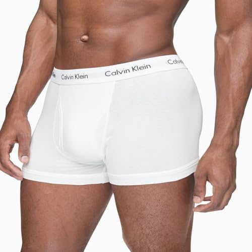 Image of Calvin Klein Cotton Stretch 3 Pack Low Rise Trunks