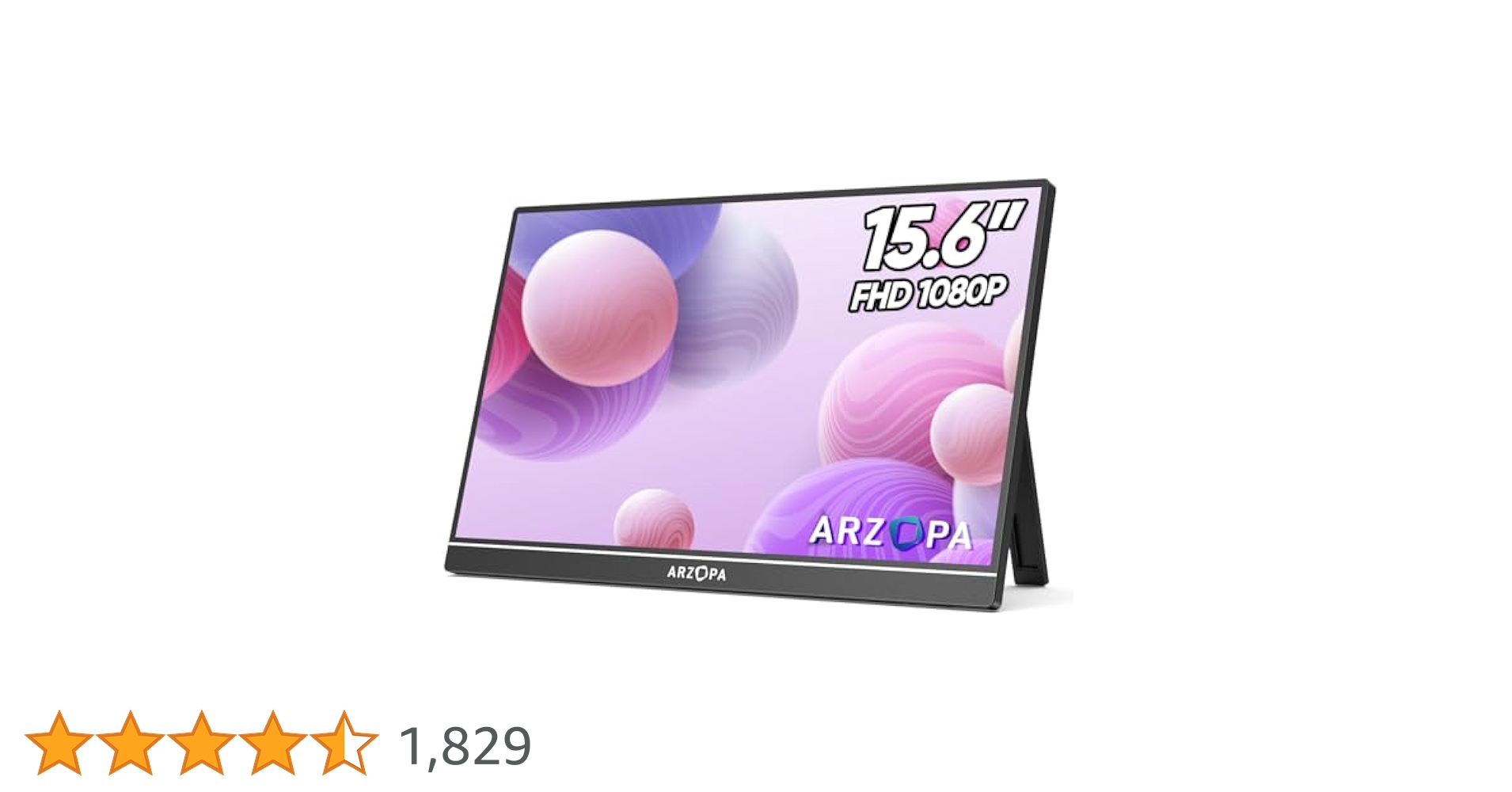 Amazon.co.jp: ARZOPA 15.6インチ モバイルモニター ポータブル