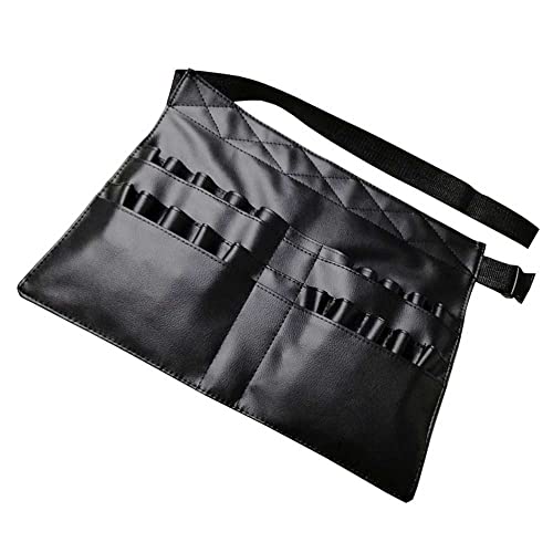Poches pour pinceaux de maquillage - Sac banane portable professionnel avec sangle de ceinture réglable (sans pinceau)