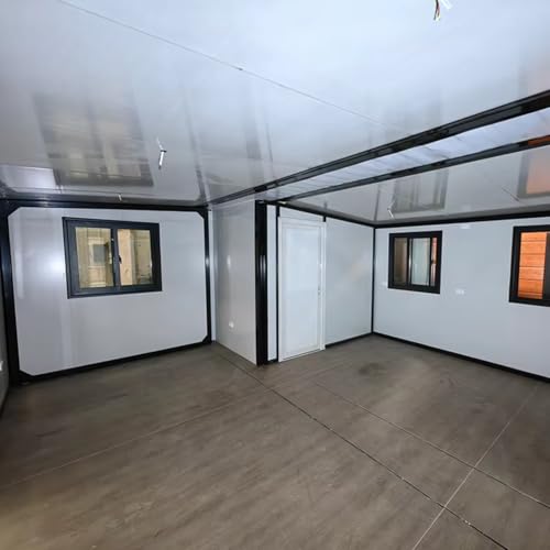 Prefabricated Tiny Home to Live in for Adults, Folding Expandable Container House Living Mobile Modular Tiny Home for Sale Prefab with 1 2 3 4 Bedroom 1 Full Equipped Bathroom & Kitchen - Image 4