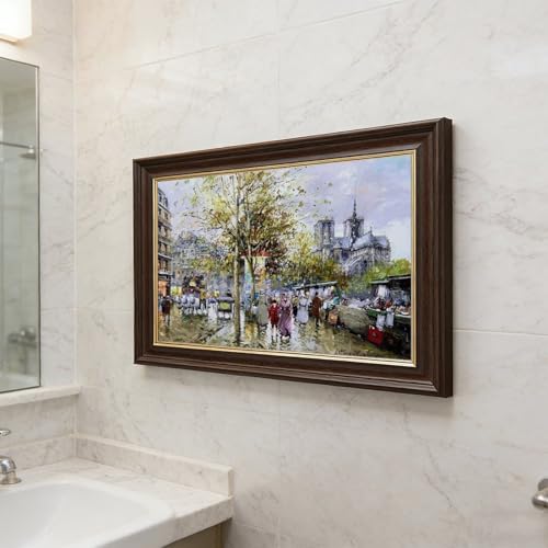 Scène de rue de Paris Blanchard cadre suspendre tableau