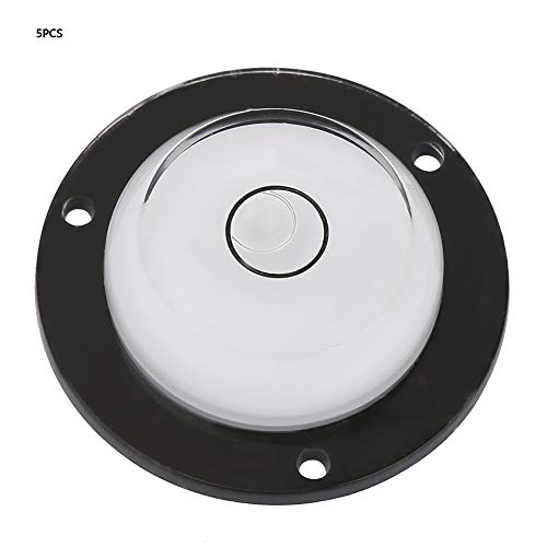 5pcs Measu Tool Circular Bubble with Mounting Hole for Measurement of Balance Bubble Bubble Bubble Bubble Bubble Boasts Compact a Size Leveling Especially in Fit Means Toolbox
