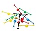 CHENGU 25 Pieces Game Spinner Arrow 4 Inch Plastic Spinners for Classroom Board Christmas Eve Game Party School Home Using