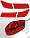 Lamin-x Custom Fit Red Tail Light Covers for Lincoln MKZ (10-12)