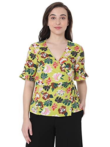 Image of Vero Moda Women's Rayon Blend Classic Fit Top