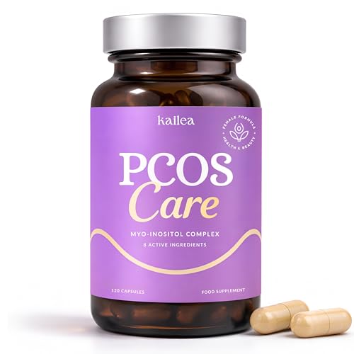 kailea 8-in-1 Inositol Complex for Women - Myo-Inositol, NAC, Maca Root, Folate & Chromium | Supports Hormone Balance, Regular Cycles & Healthy Weight Management | 120 Capsules