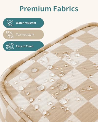 Image of Narwey Travel Toiletry Bag for Women, Makeup Cosmetic Organizer Bag
