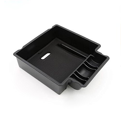 Salusy Central Console Armrest Storage Box Glove Secondary Tray For Porsche Macan 2015 2016 2017