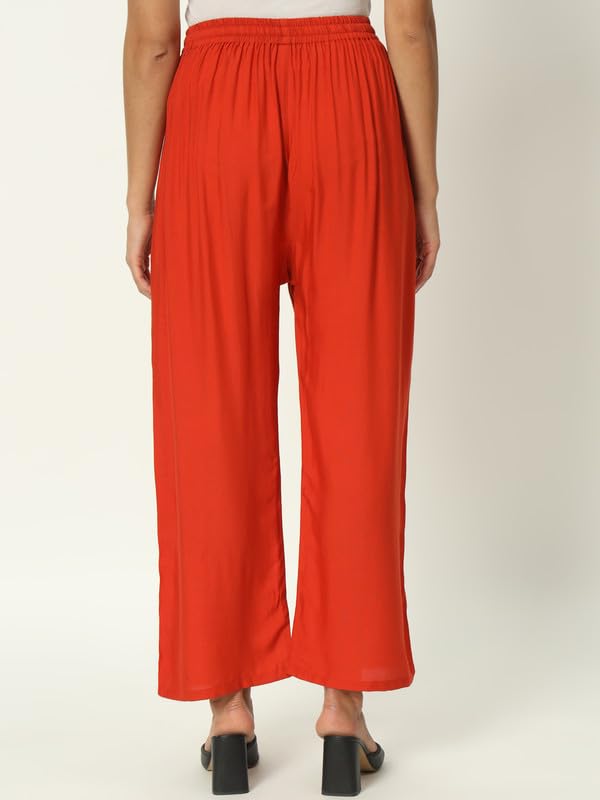 Image of Soft Colors Women Regular Fit Pocket Palazzo